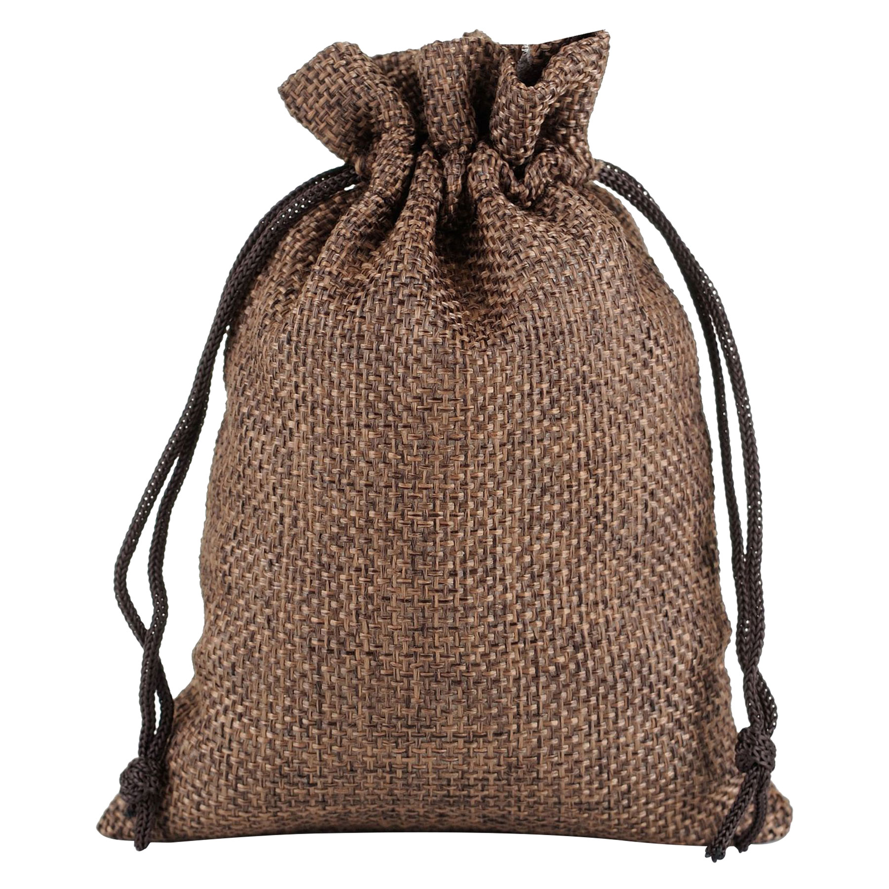 FlyFlyPromos - Burlap Drawstring Bag Image 16 - Promotional Product